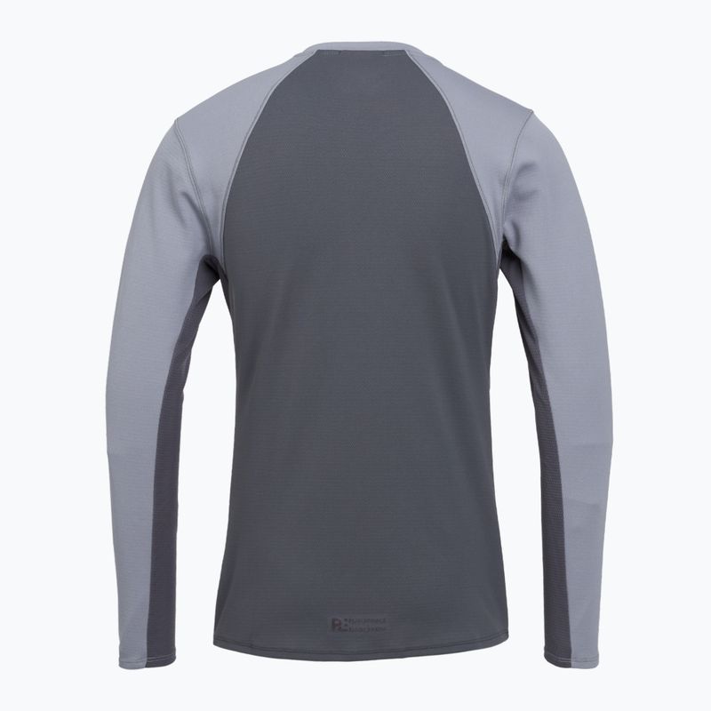 Férfi hosszú ujjú futópóló Mizuno Tech Thermal Charge quiksilver 2