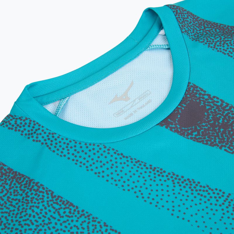 Férfi Mizuno Core Graphic Tee capri breeze futó póló 4