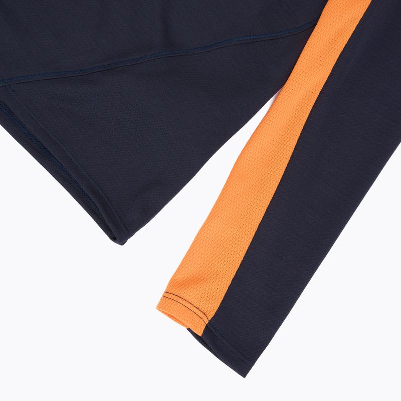 Férfi futó hosszú ujjú felső Mizuno Tech Thermal Charge Half Zip baritone blue 4