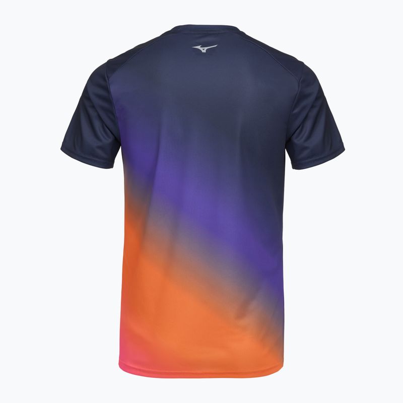 Férfi futó póló Mizuno Summer Pack QD Tee yuuyake yuuyake 2