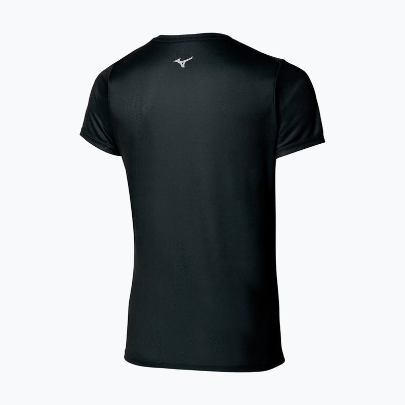Női futó póló Mizuno Core Graphic Tee fekete 2
