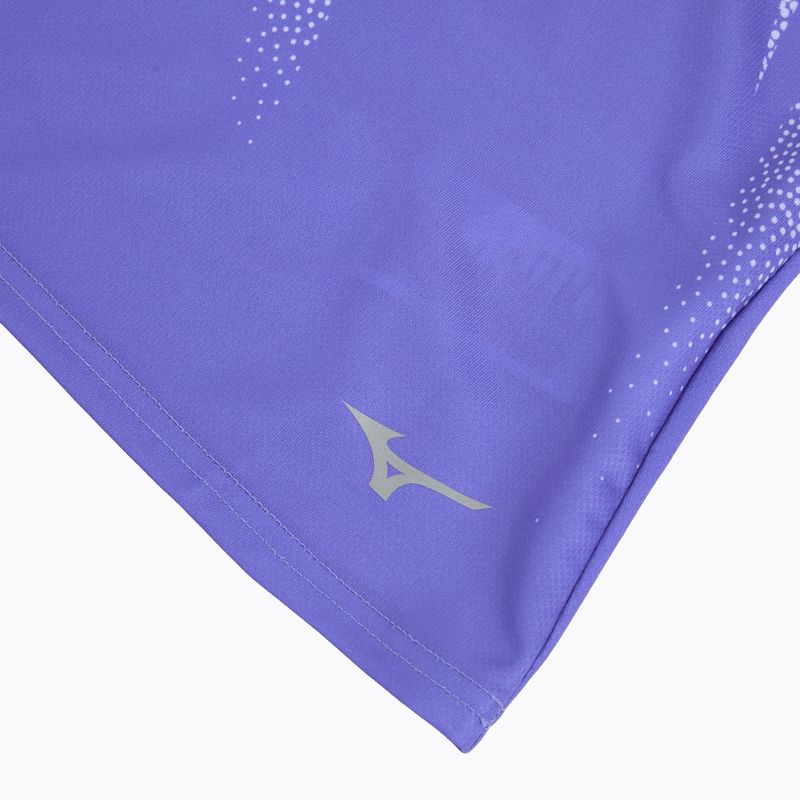 Női futópóló Mizuno Core Graphic Tee iris bloom Mizuno Core Graphic Tee iris bloom 4