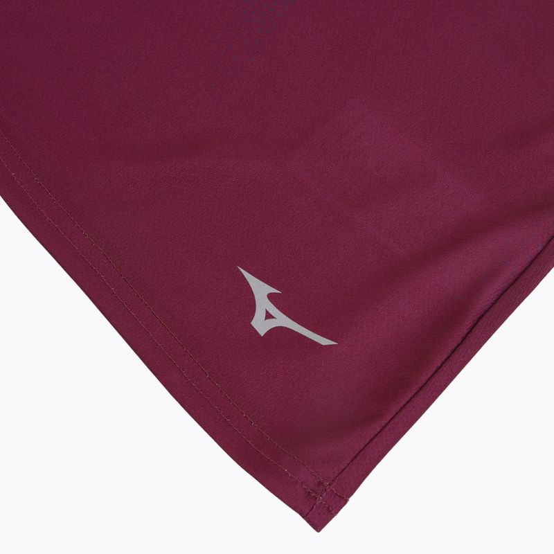 Női futópóló Mizuno Core Graphic Tee dark purple 3