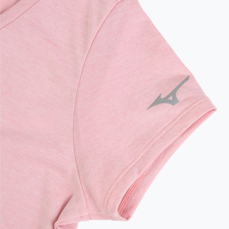 Női futópóló Mizuno Core Runbird Tee fehérített lila 4