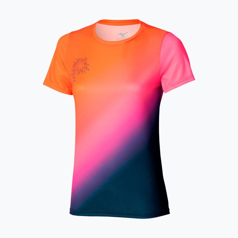 Női futó póló Mizuno Summer Pack QD Tee yuuyake yuuyake 3