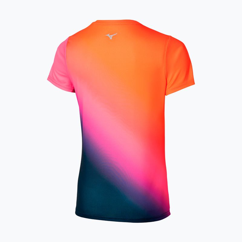 Női futó póló Mizuno Summer Pack QD Tee yuuyake yuuyake 4