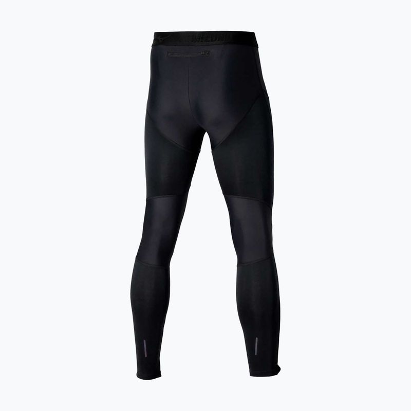 Férfi futótights Mizuno Tech Thermal Charge Long black 2