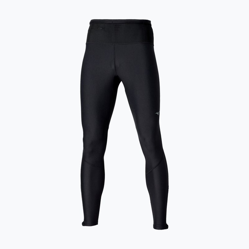 Férfi futó leggings Mizuno Trail Multipocket Long fekete