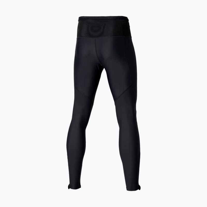 Férfi futó leggings Mizuno Trail Multipocket Long fekete 2