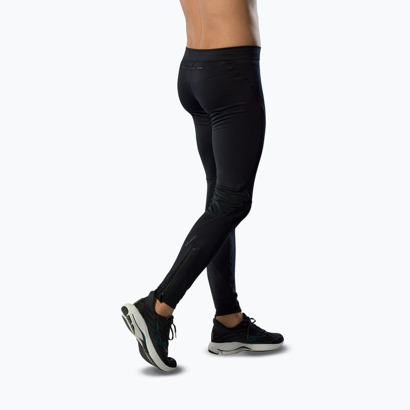 Férfi futó leggings Mizuno Trail Multipocket Long fekete 2