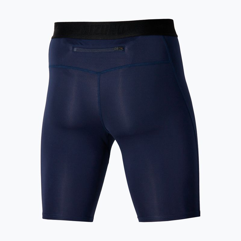 Férfi futó leggings Mizuno Core Impulse Mid baritone blue 2