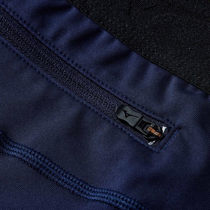 Férfi futó leggings Mizuno Impulse Core Long baritone kék 5
