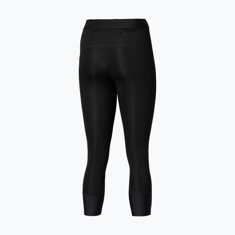 Női leggings Mizuno Impulse Core 3/4 fekete Mizuno Impulse Core 3/4 fekete 2