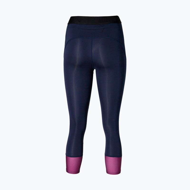 Női leggings Mizuno Impulse Core 3/4 baritone kék Mizuno Impulse Core 3/4 baritone kék 4