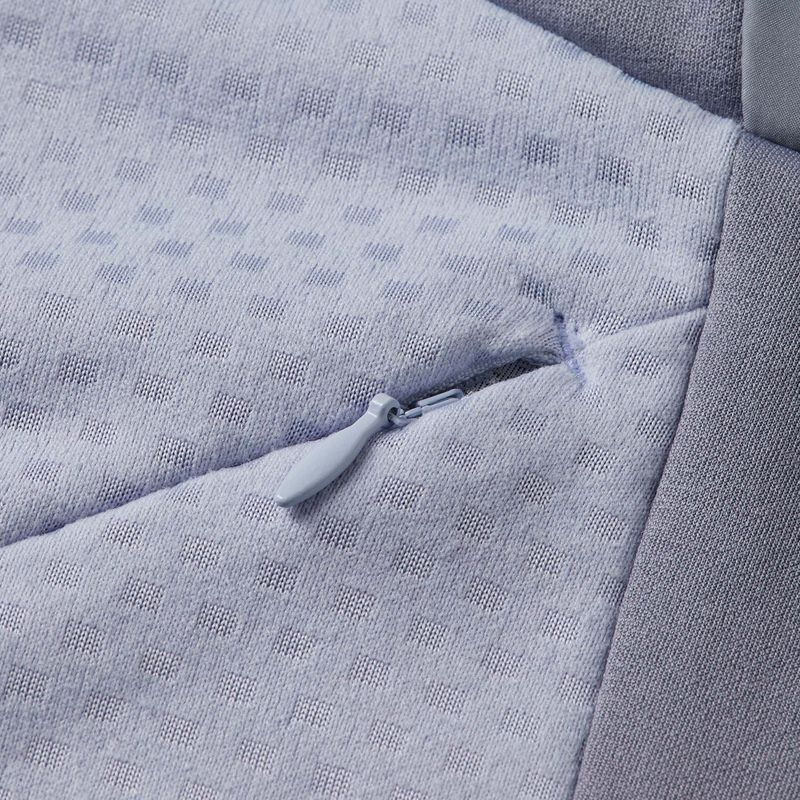 Női Mizuno Active Warm Hybrid teljes cipzáras, kapucnis quicksilver futódzseki 7