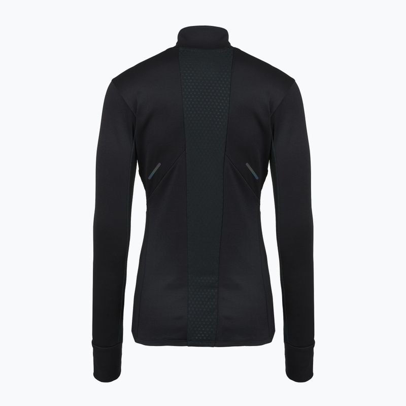 Női futó pulóver Mizuno Active Warm Half Zip fekete 2
