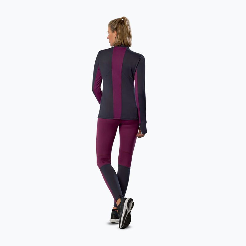 Női futó pulóver Mizuno Active Warm Half Zip baritone blue 4