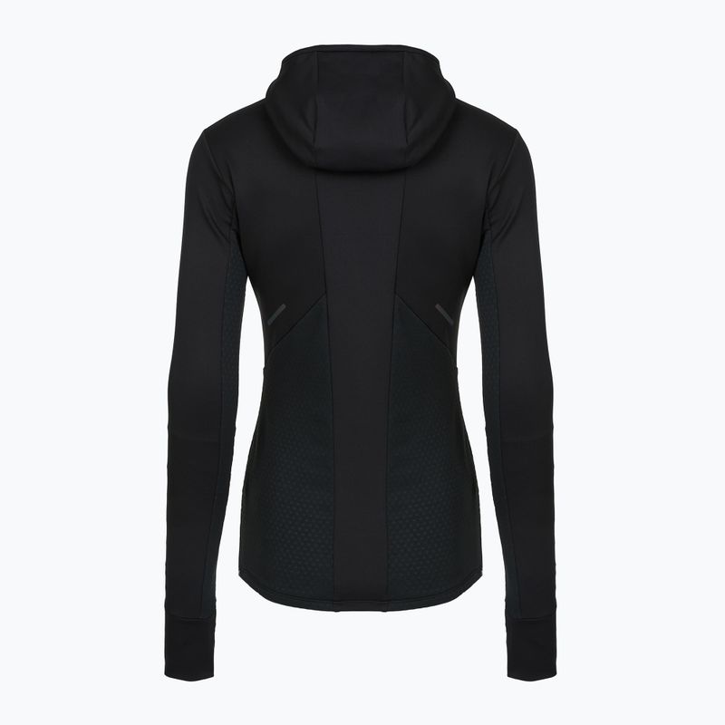 Női futó pulóver Mizuno Active Warm Hooded black 2