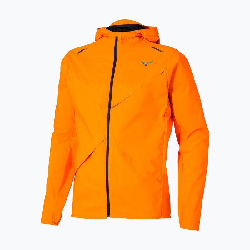 Férfi futódzseki Mizuno Tech Thermal Charge Hooded tangelo 5