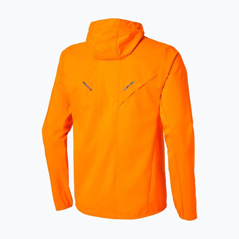 Férfi futódzseki Mizuno Tech Thermal Charge Hooded tangelo 6