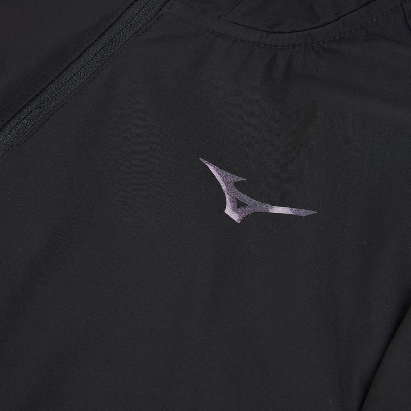 Női futódzseki Mizuno Tech Thermal Charge Hooded black 3