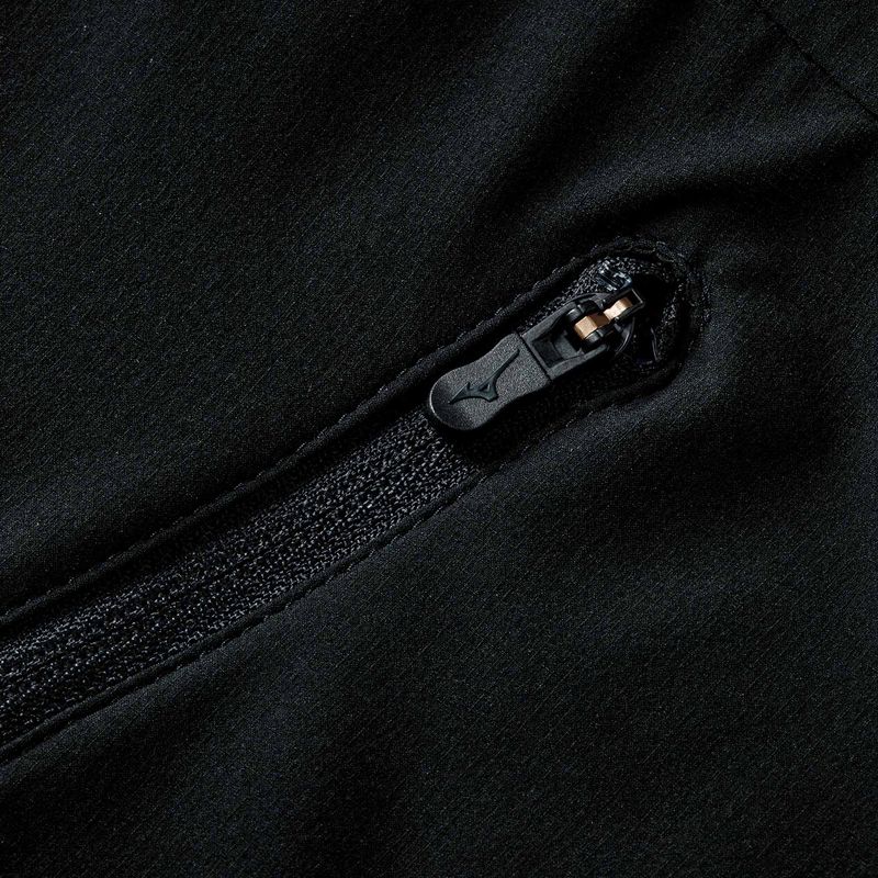 Női futókabát Mizuno Active Alpha Hodded fekete 8