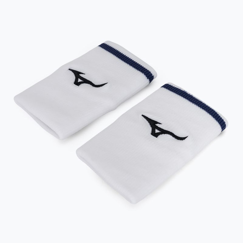 Csuklópánt Mizuno Wristband Long With Line 6P white/estate blue 2