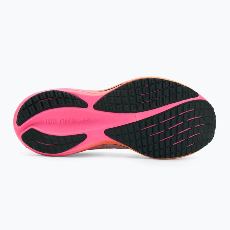 Mizuno Wave Rider 28 futócipő white/tang orange/pink tetra 4