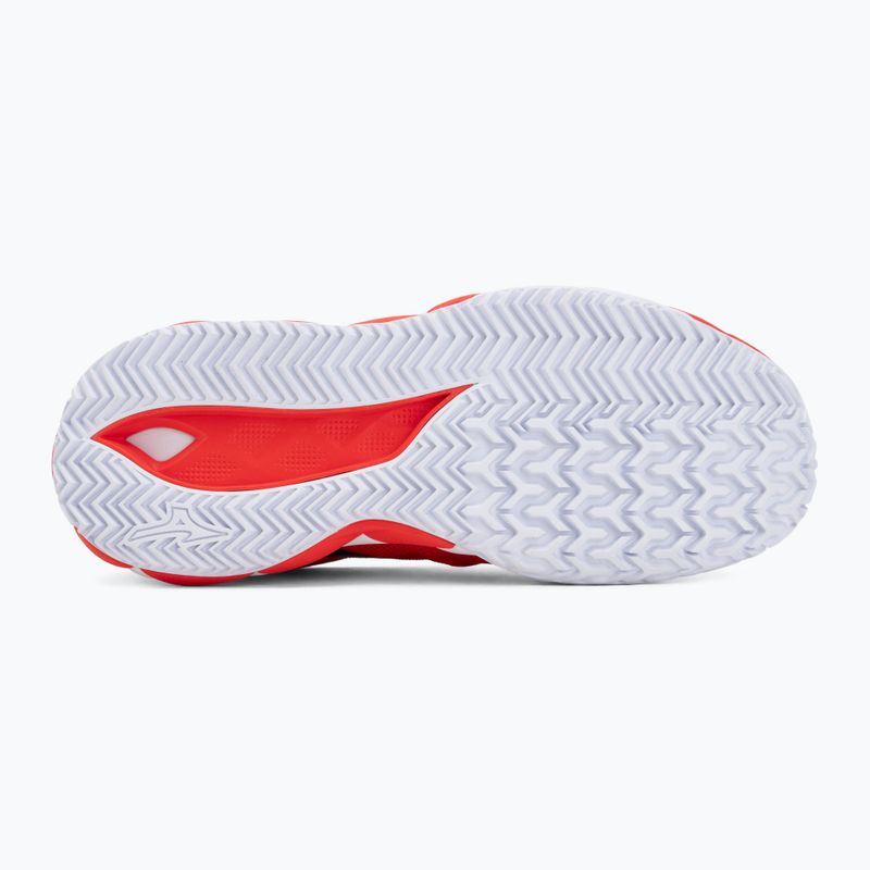 Teniszcipők Mizuno Wave Enforce Tour 2 CC fiery red/white/sun-dried toma 4