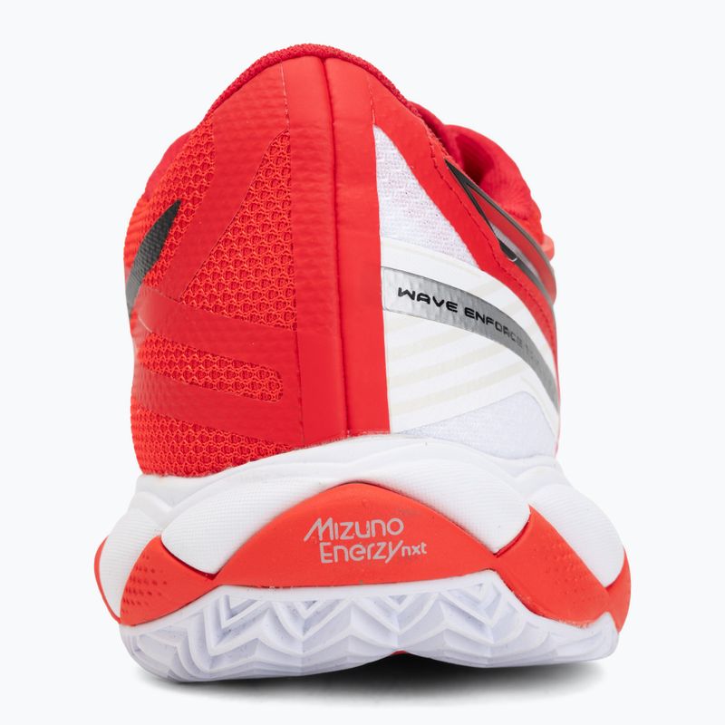Teniszcipők Mizuno Wave Enforce Tour 2 CC fiery red/white/sun-dried toma 6