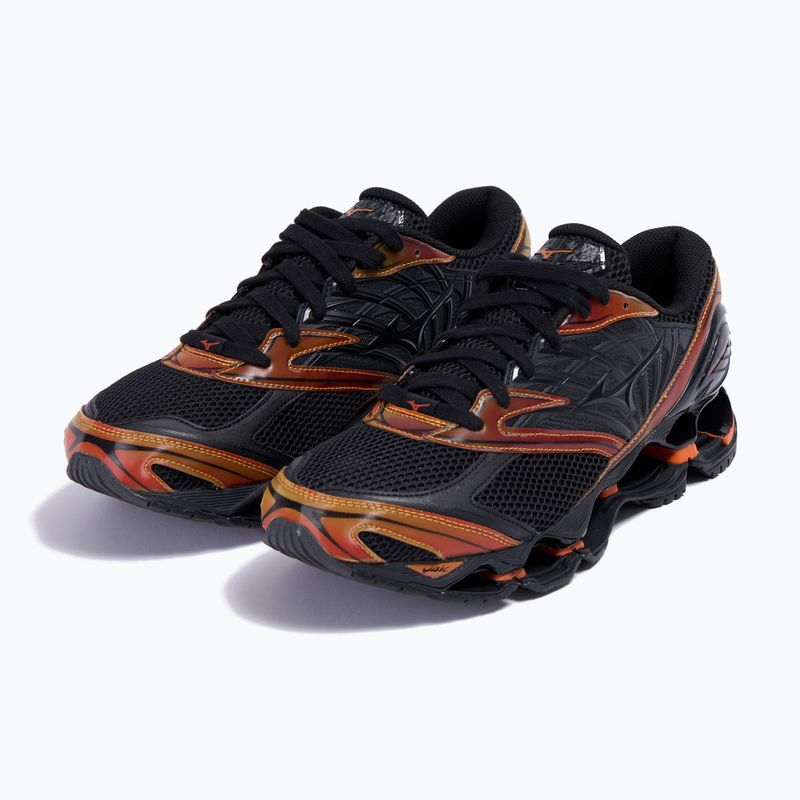 Cipő Mizuno Wave Prophecy LS black sand/black/autumn sunset 2