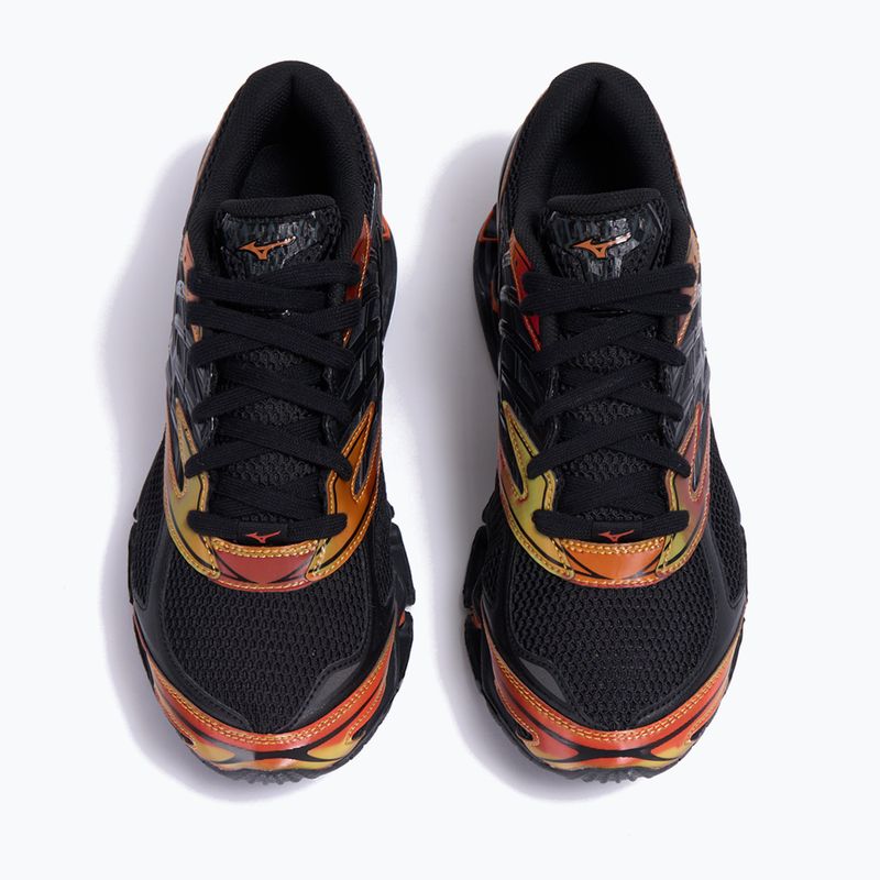 Cipő Mizuno Wave Prophecy LS black sand/black/autumn sunset 3