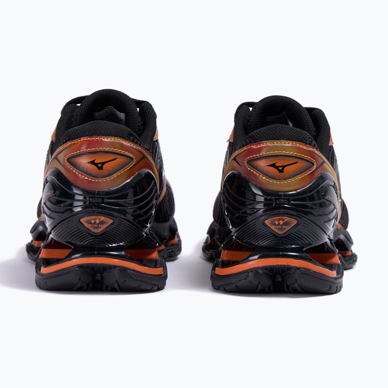 Cipő Mizuno Wave Prophecy LS black sand/black/autumn sunset 4