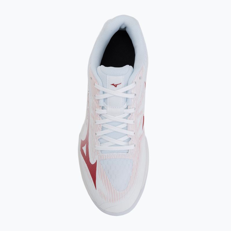 Női röplabdacipő Mizuno Lightning Select white/rose elegance/lava falls 5