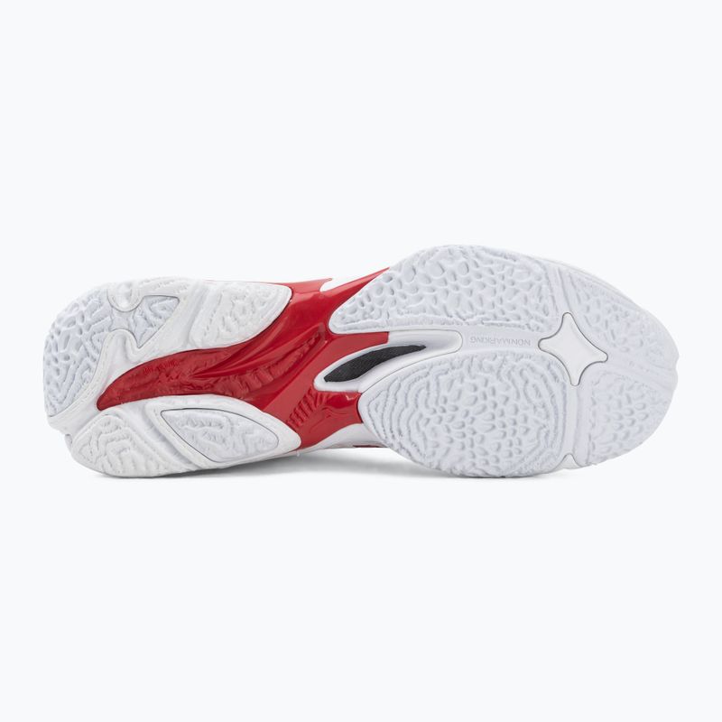 Női röplabdacipő Mizuno Wave Lightning Elite Mid white/rose elegance/lava falls 4