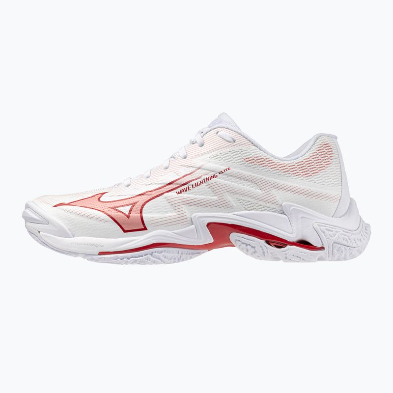 Női röplabdacipő Mizuno Wave Lightning Elite White/Rose Elegance/Lava Falls 8