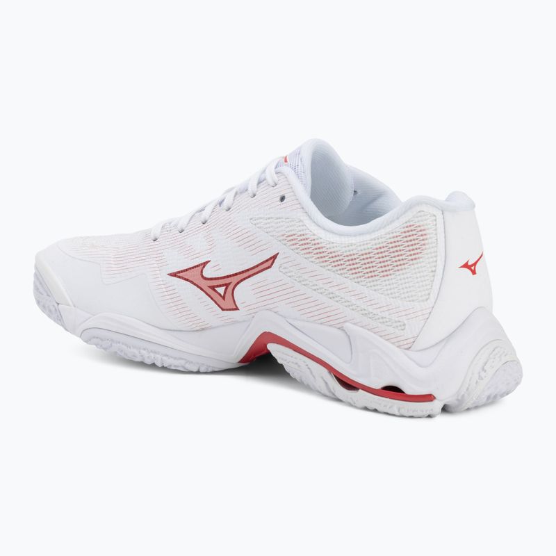 Női röplabdacipő Mizuno Wave Lightning Elite White/Rose Elegance/Lava Falls 3