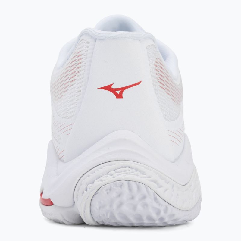Női röplabdacipő Mizuno Wave Lightning Elite White/Rose Elegance/Lava Falls 6