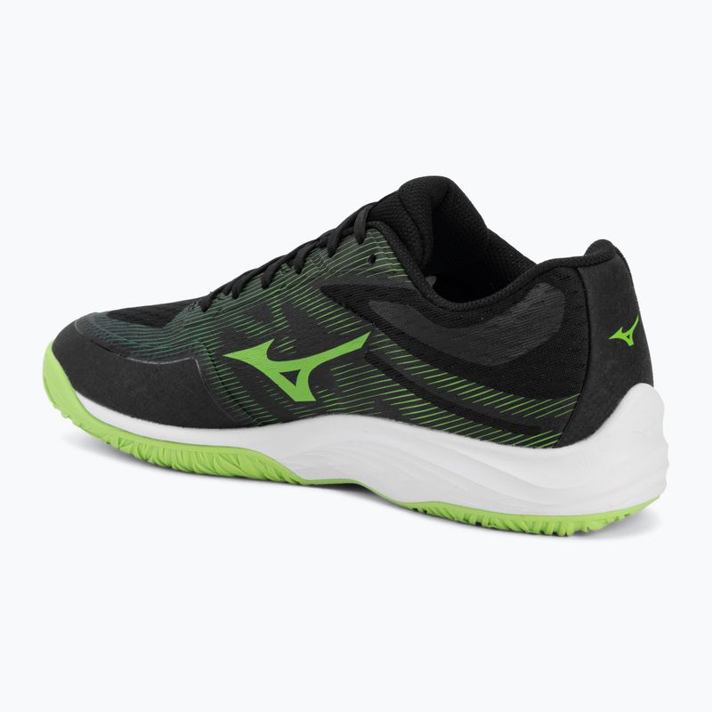 Röplabdacipő Mizuno Lightning Select black/jasmine green 3
