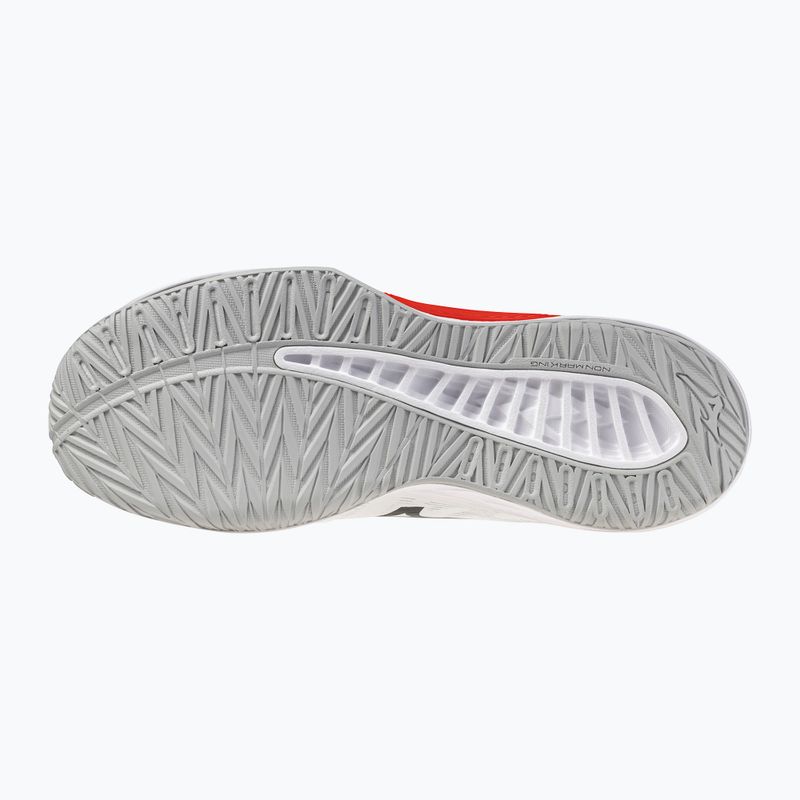 Röplabdacipő Mizuno Lightning Select white/black/fiery red 2