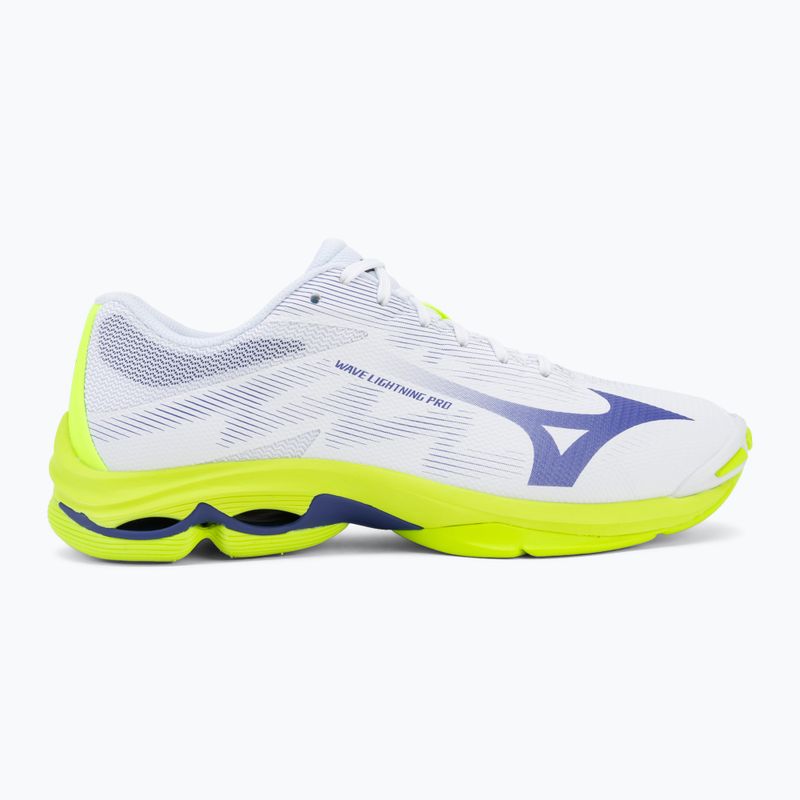 Röplabdacipő Mizuno Wave Lightning Pro white/lighting yellow/dazzling blue 2