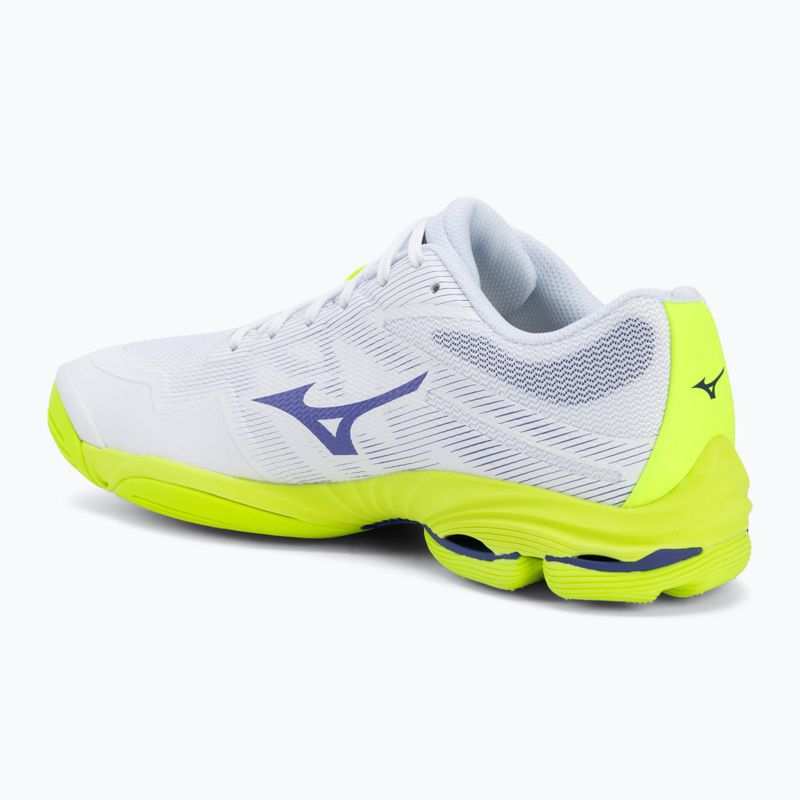 Röplabdacipő Mizuno Wave Lightning Pro white/lighting yellow/dazzling blue 3