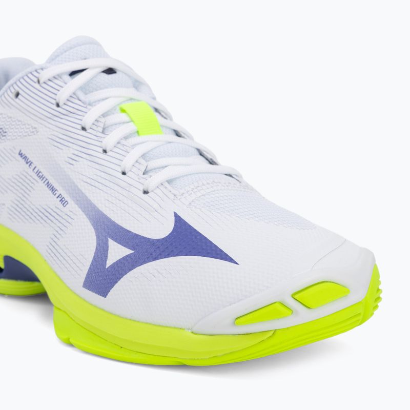 Röplabdacipő Mizuno Wave Lightning Pro white/lighting yellow/dazzling blue 7