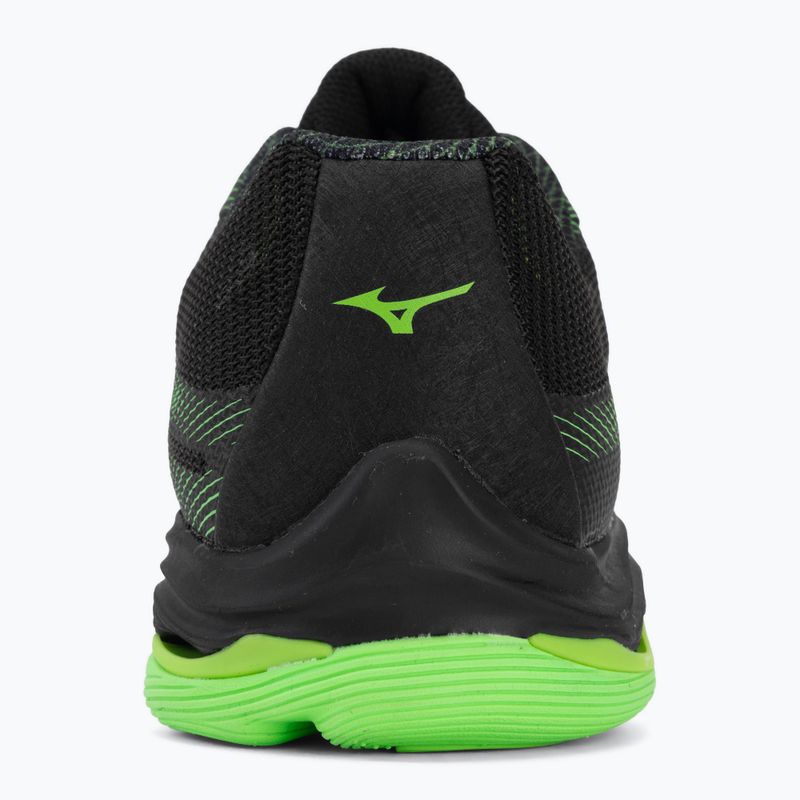 Röplabdacipő Mizuno Wave Lightning Pro black/gloving apple/mandarin orange 6