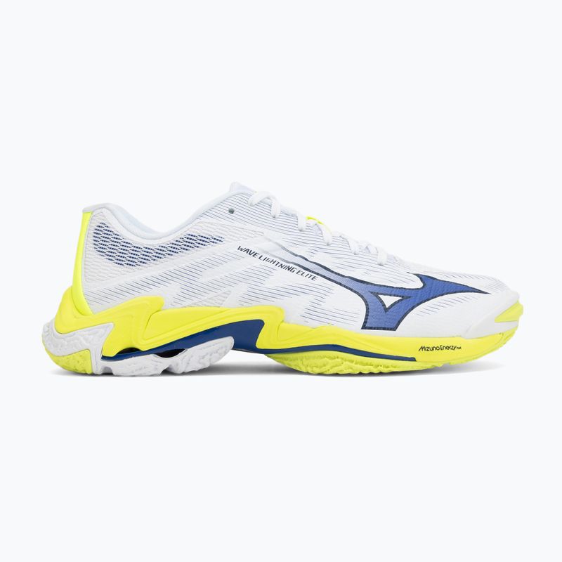 Röplabdacipő Mizuno Wave Lightning Elite white/lightning yellow/dazzling blue 2