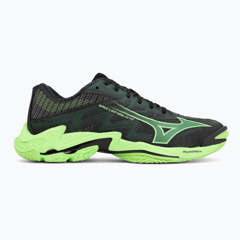 Röplabdacipő Mizuno Wave Lightning Elite black/glowing apple/mandarin orange 2