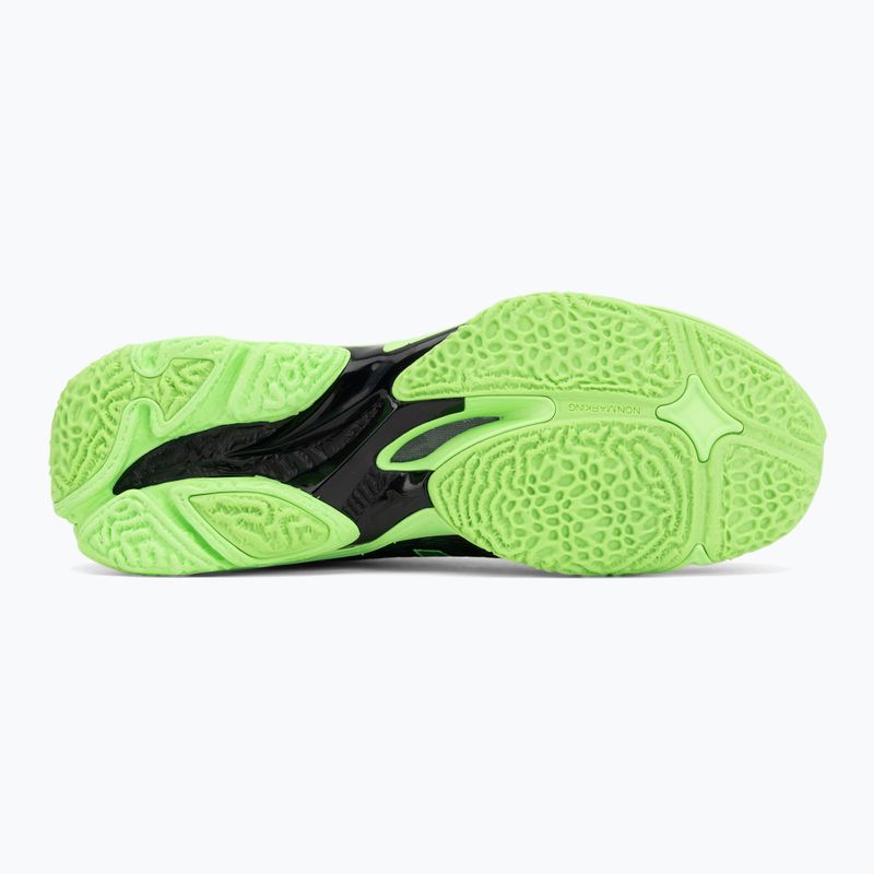 Röplabdacipő Mizuno Wave Lightning Elite black/glowing apple/mandarin orange 4