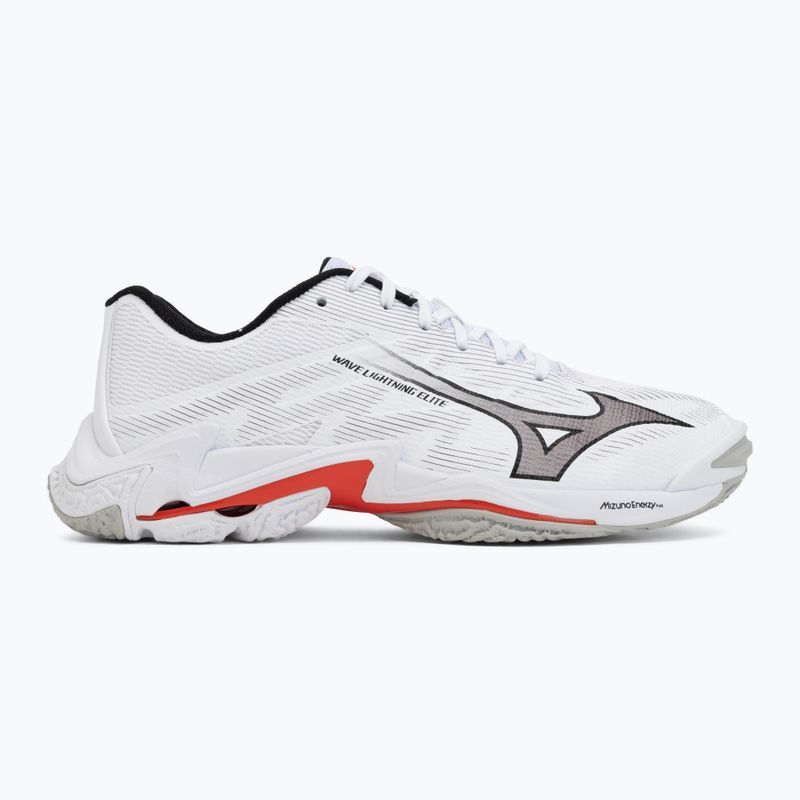 Röplabda cipő Mizuno Wave Lightning Elite white/black/fiery red 2