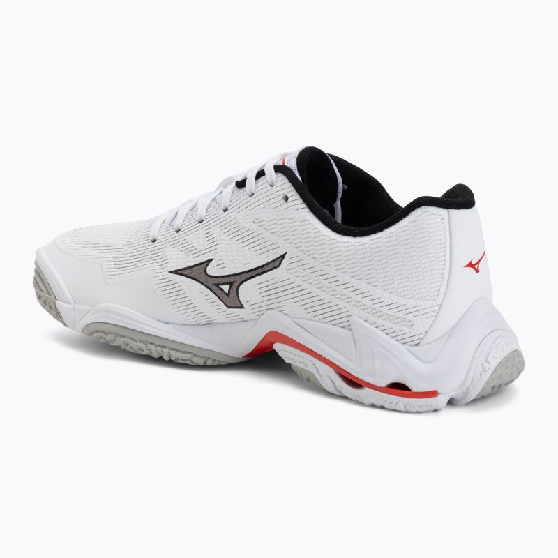 Röplabda cipő Mizuno Wave Lightning Elite white/black/fiery red 3