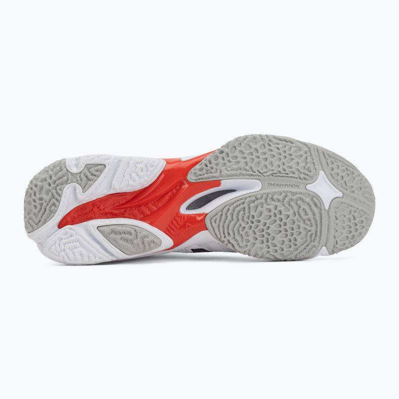 Röplabda cipő Mizuno Wave Lightning Elite white/black/fiery red 4